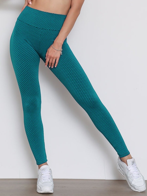 

URBANIC Women Green Self Design Tights