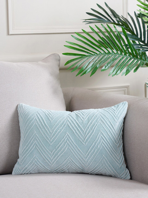 

Pure Home and Living Blue Square Cushion Covers