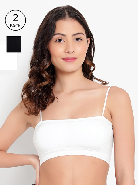 

PARKHA Women Black Bra