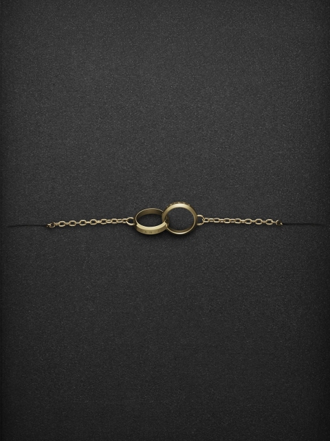 

Daniel Wellington Women Gold-Toned Gold-Plated Cuff Bracelet