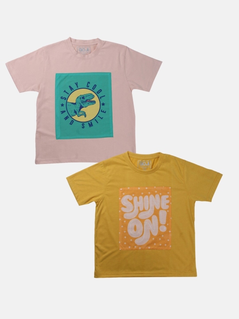 

GOJI Girls Assorted Printed Applique T-shirt