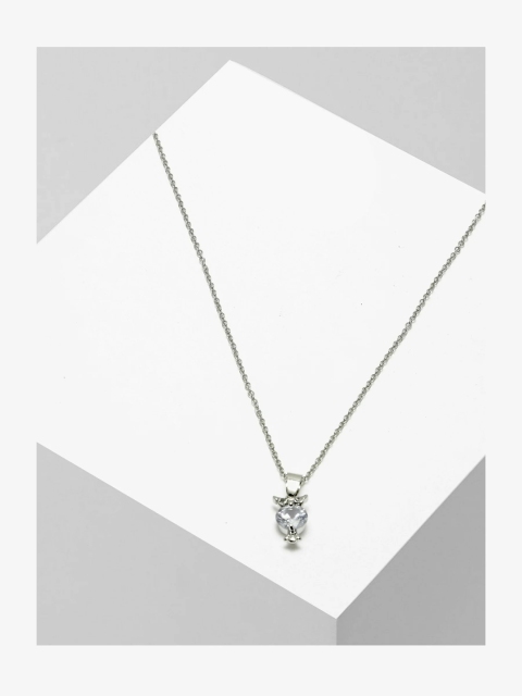 

AVANT-GARDE PARIS Silver-Plated & Owl Shape Pendant With Chain