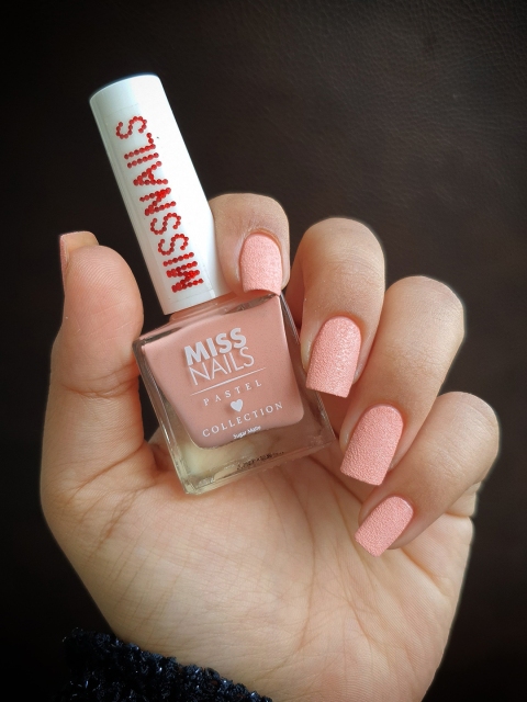 

MISS NAILS Pastel Collection Long Lasting Nail Polish, Nude