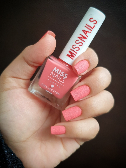 

MISS NAILS Pastel Collection Long Lasting Nail Polish 10ml, Peach