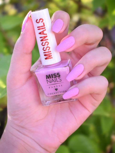 

MISS NAILS Pastel Collection Long Lasting Nail Polish, Pink