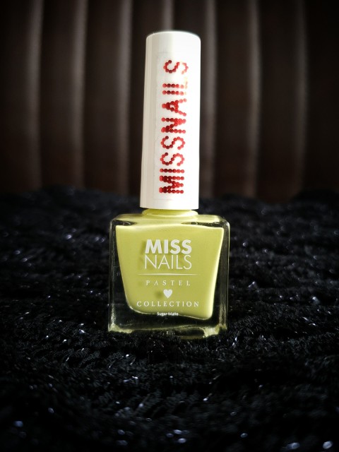 

MISS NAILS Pastel Collection Long Lasting Nail Polish, Green