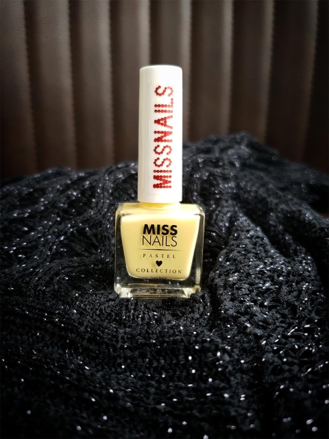 

MISS NAILS Pastel Collection Long Lasting Nail Polish, Yellow