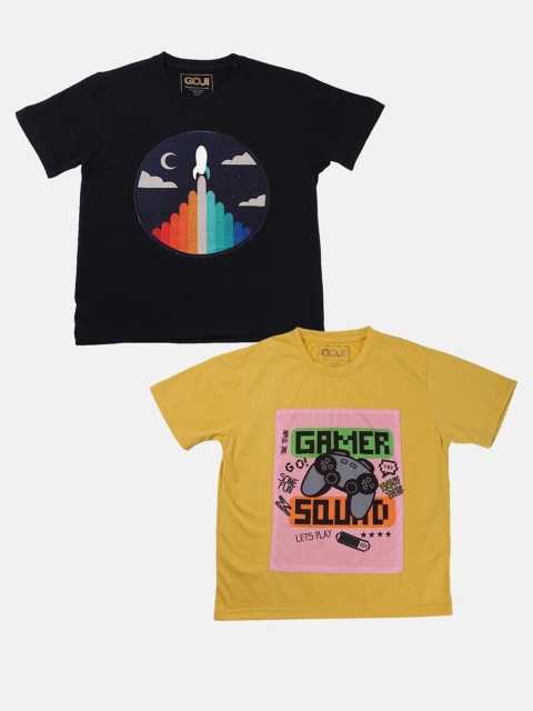 

GOJI Boys Assorted Printed Applique T-shirt