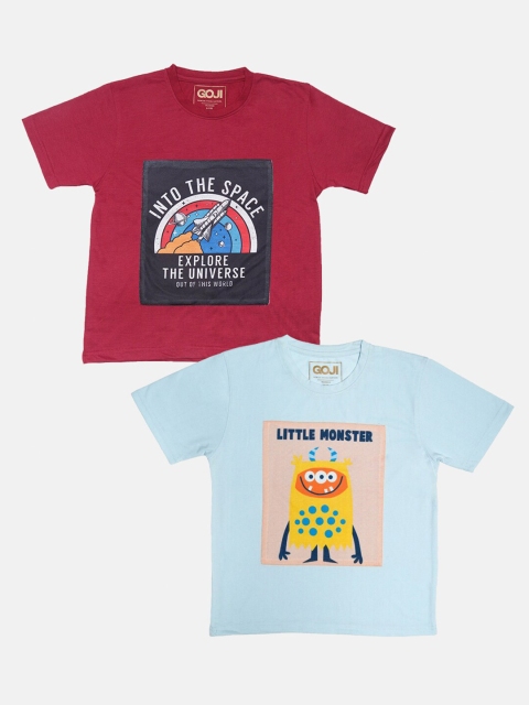 

GOJI Boys Assorted Printed Applique T-shirt