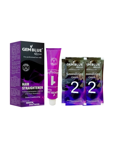 

GEMBLUE BioCare Hair Straightener Crema, Purple