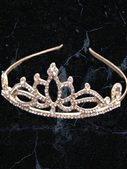 

Proplady Girls Silver-Toned & Gold-Toned Embellished Tiara