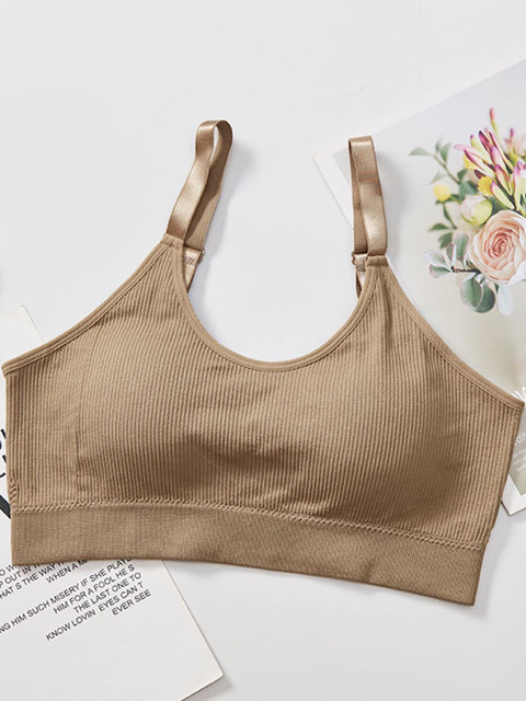 

URBANIC Women Cream Bra