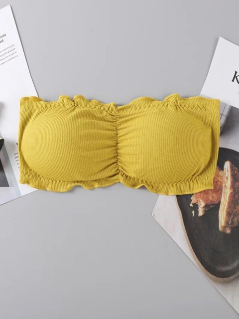 

URBANIC Women Yellow Bra
