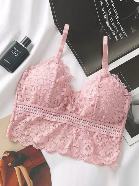 

URBANIC Women Pink Bra