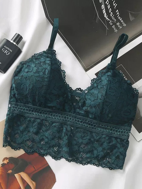 

URBANIC Women Green Bra