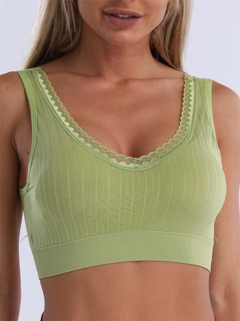 

URBANIC Women Green Bra