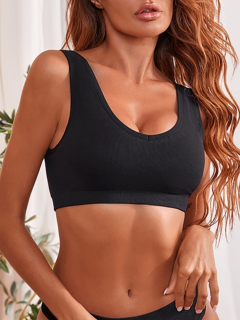 

URBANIC Women Black Bra