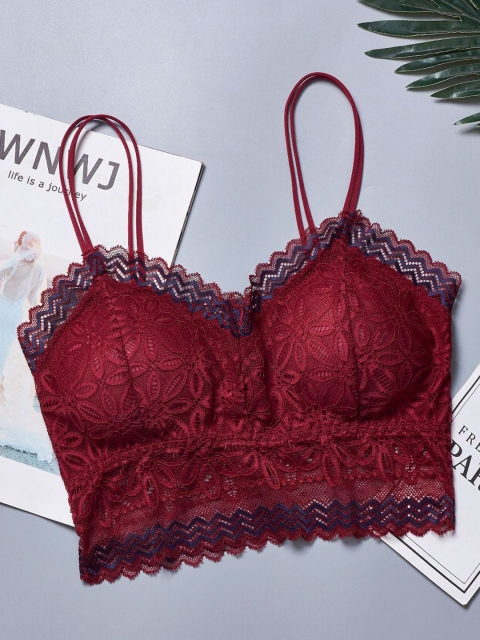 

URBANIC Women Burgundy Bra