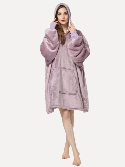 

URBANIC Pink Solid Nightdress