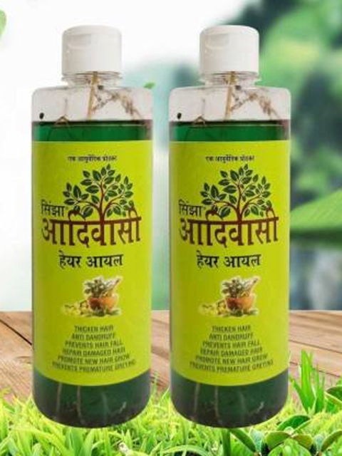 

SINJHA Set Of 2 AAdivasi Hair Oil, Na
