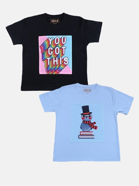 

GOJI Kids Pack Of 2 Printed T-shirt, Assorted
