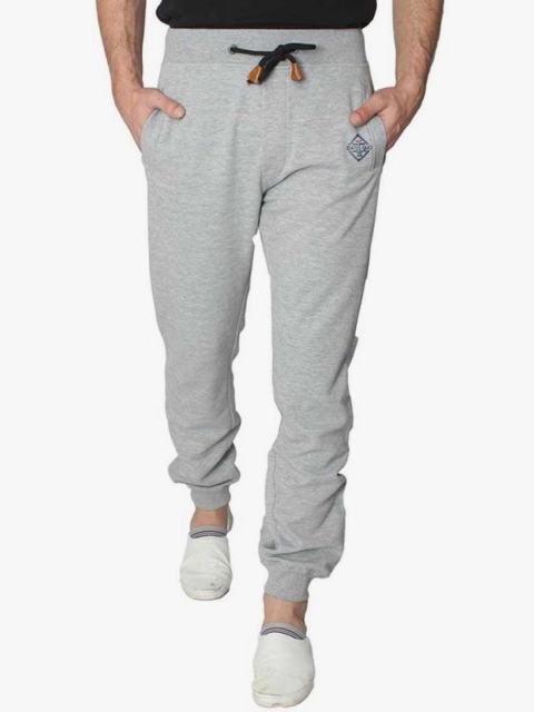 

Status Quo Men Grey Melange Solid Joggers