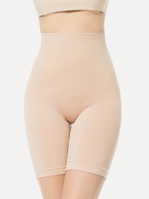 

URBANIC Women Nude-Coloured Slim Fit Shorts