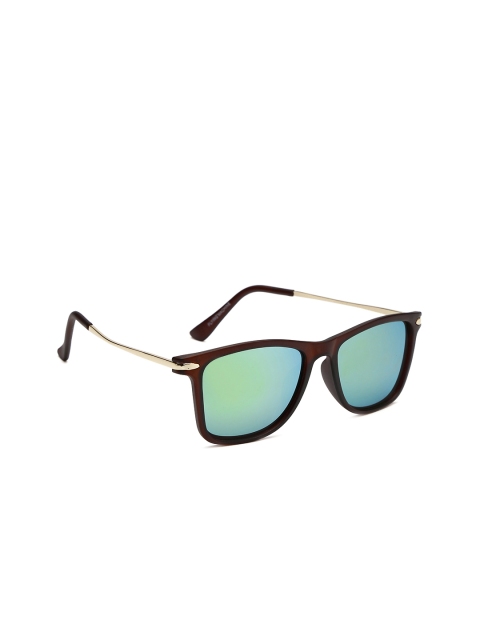 

Flying Machine Men Mirrored Wayfarer Sunglasses FMAE0137, Blue
