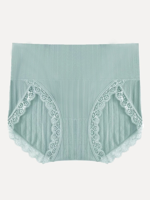 

URBANIC Women Light-Blue Solid Basic Briefs