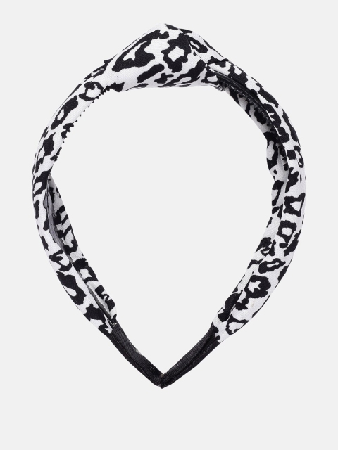 

Kryptic Girls Off White & Brown Set of 2 Hairband