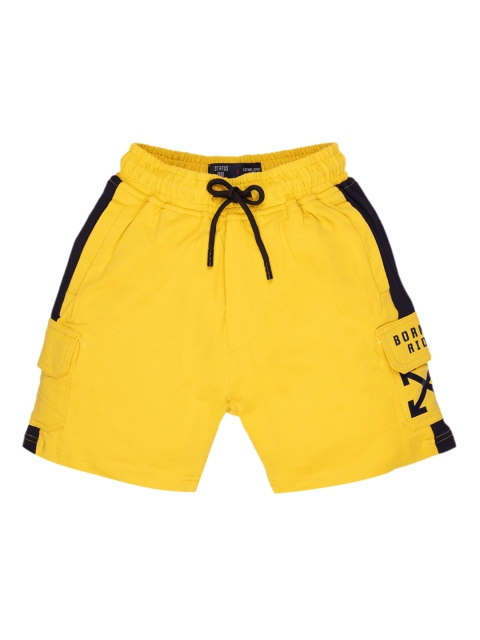 

Status Quo Boys Gold-Toned Shorts