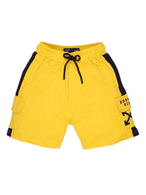 

Status Quo Boys Gold-Toned Shorts