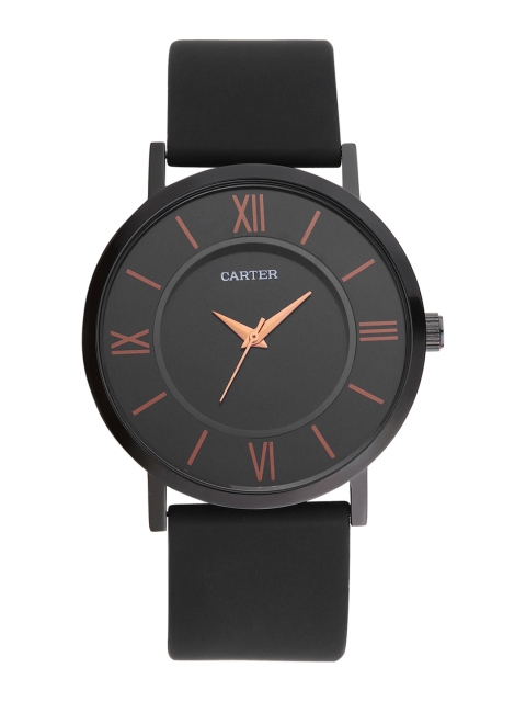 

Sandy D Carter Men White Brass Dial & Black Straps Analogue Watch SD-Carter-25-BK3