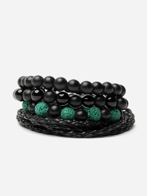

FRATERNITY Men Black Bracelet