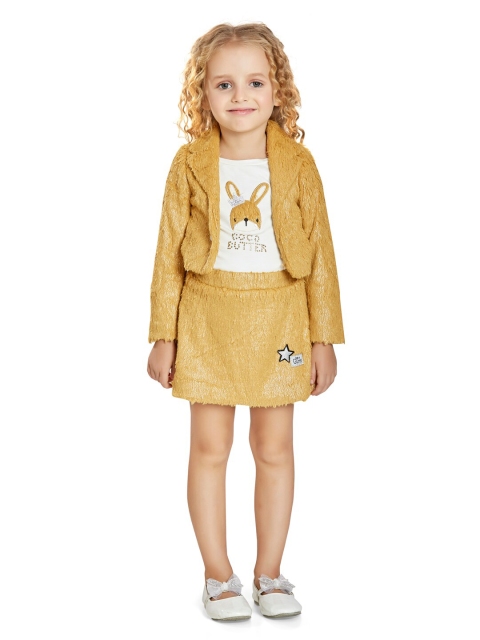 

Peppermint Mustard Yellow Satin A-Line Dress