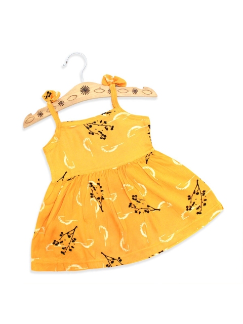 

Born Babies Yellow Floral Dress