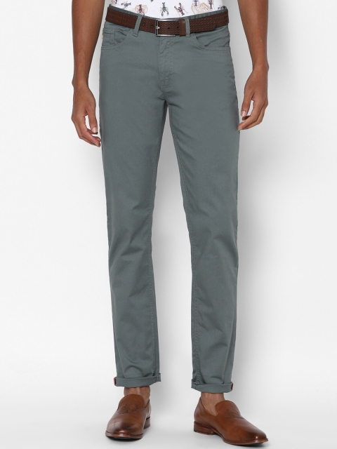 

Allen Solly Sport Men Grey Slim Fit Trousers