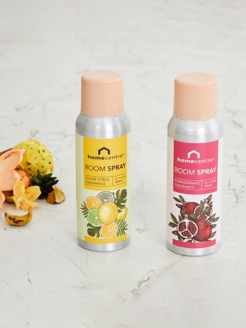 

Home Centre Set of 2 Room Air Freshener 100 Ml, Yellow