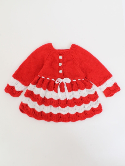 

Woonie Red Sweater Dress