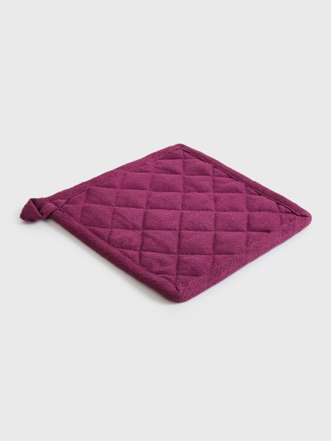 

Home Centre Purple Colour Connect Square Cotton Pot Holder