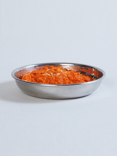 

Home Centre Steel-Toned Solid Stainless Steel Serveware