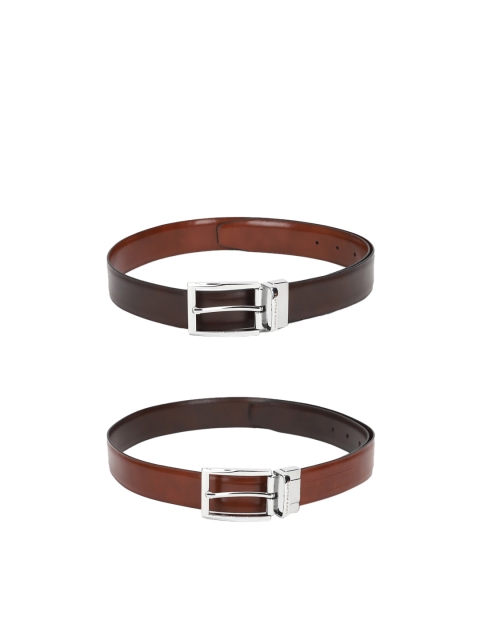 

Louis Philippe Men Brown Reversible Belts