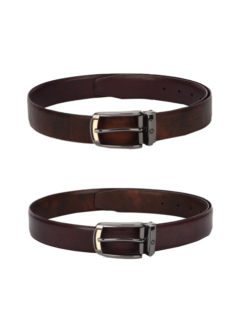 

Louis Philippe Men Maroon Belts