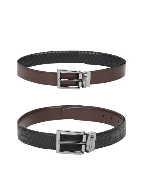 

Louis Philippe Men Black Belts