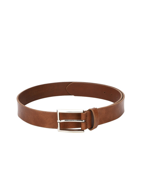 

Louis Philippe Men Brown Textured Leather Formal Belt