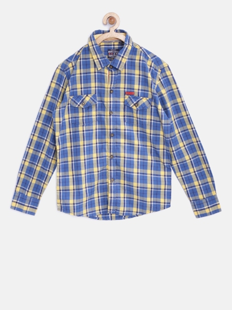 

Monte Carlo Boys Blue Checked Shirt