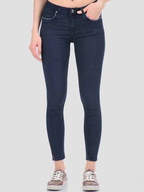 

TALIA Women Navy Blue Skinny Fit Stretchable Jeans