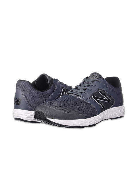 

New Balance Men Grey Mesh Running Shoes