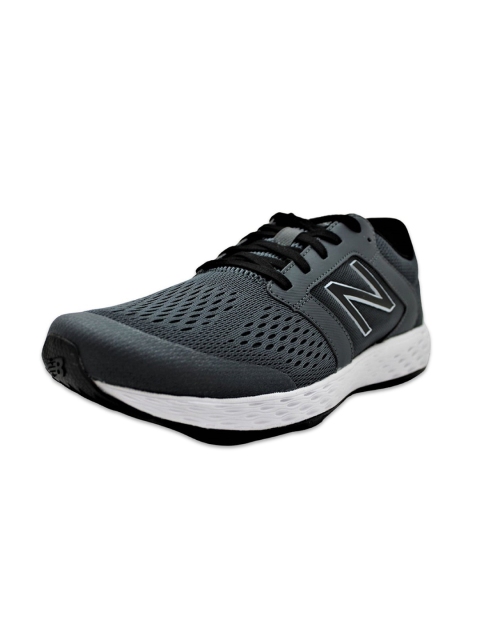 

New Balance Men Grey Mesh Running Shoes