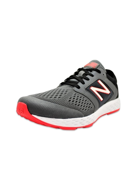 

New Balance Men Grey Mesh Running Shoes